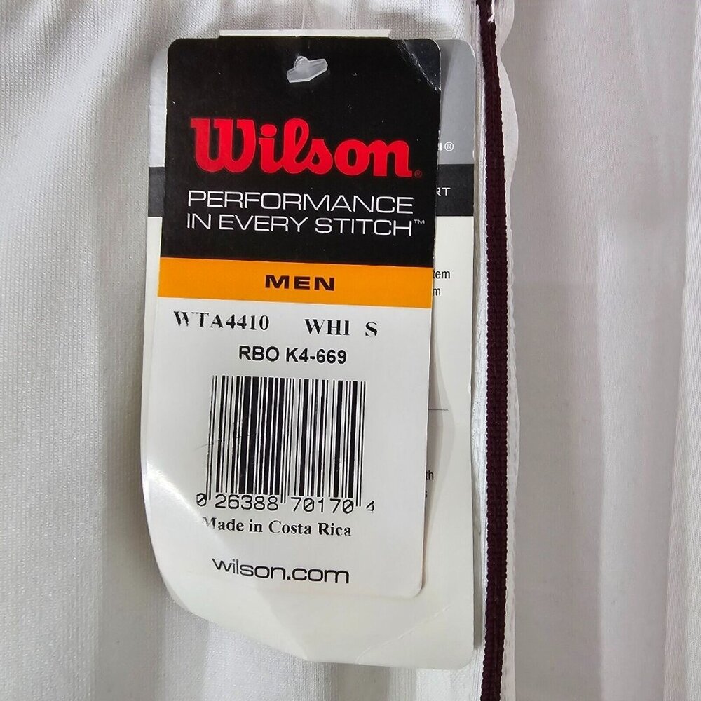 NWT Wilson Baseball Pants Mens Small 28x31 FreshTECH & WilDRI Athleticwear Read - Picture 5 of 14